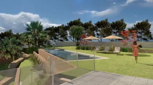 House under construction for sale in San Carlos - Sta. Eulalia - Ibiza 
